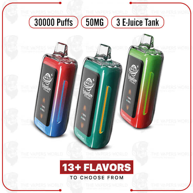 Equator EQ30000 30,000 Puffs 5 Percent Disposable