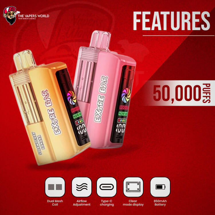 Extre Bar Switch Ultra 50K Puffs Vape Kit