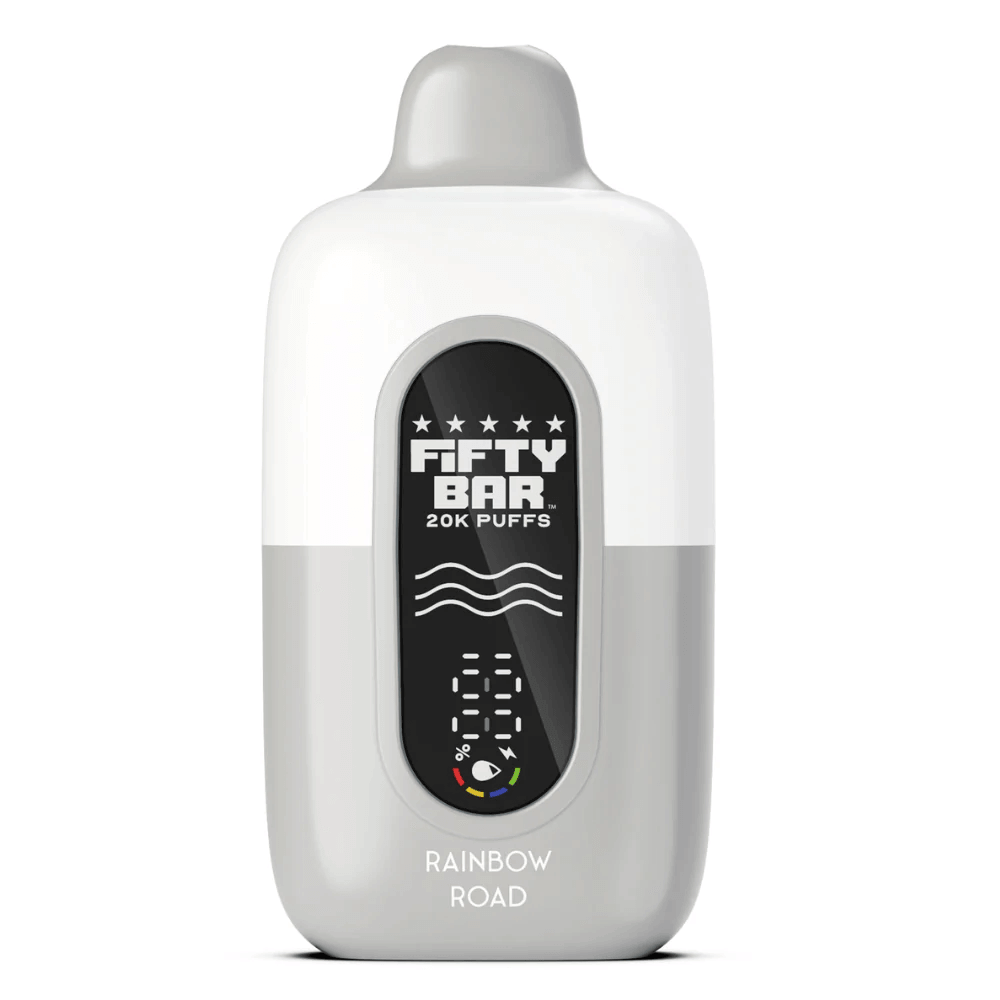 Fifty Bar V2 Silver Series - Rainbow Road