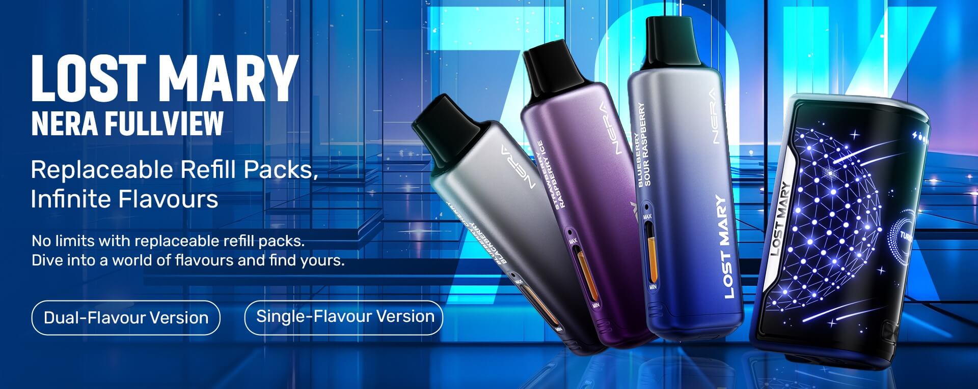 The Lø§t Mår¥ NERA 70K Refillable Pod Pack