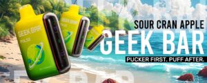 Sour Cran Apple Geek Bar Flavor Review