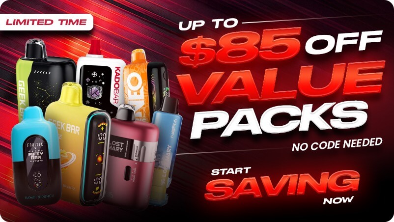 Value Pack - Upto $85 Off