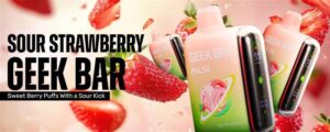 Sour Strawberry Geek Bar