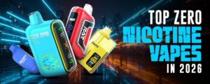 Top Zero Nicotine Vapes in 2026